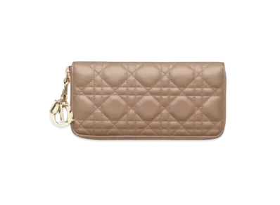 Dior Lambskin Wallet "Beige"
