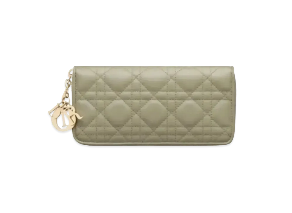 Dior Voyage Wallet "Sage Green"