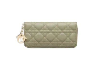 Dior Voyage Wallet "Sage Green"