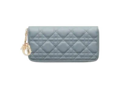Dior Voyage Ladies Wallet "Cloud Blue"