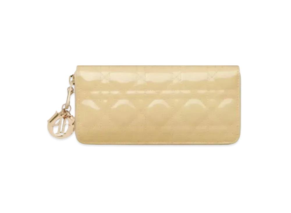 Dior Voyage Wallet "Light Yellow"