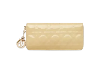 Dior Voyage Wallet "Light Yellow"