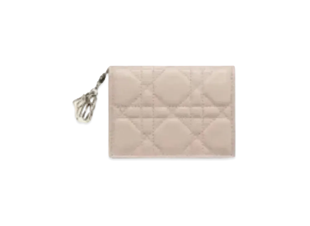 Dior Flap Card Holder "Soft Pink"