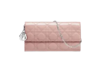 Dior Curfskin Wallet "Pink"
