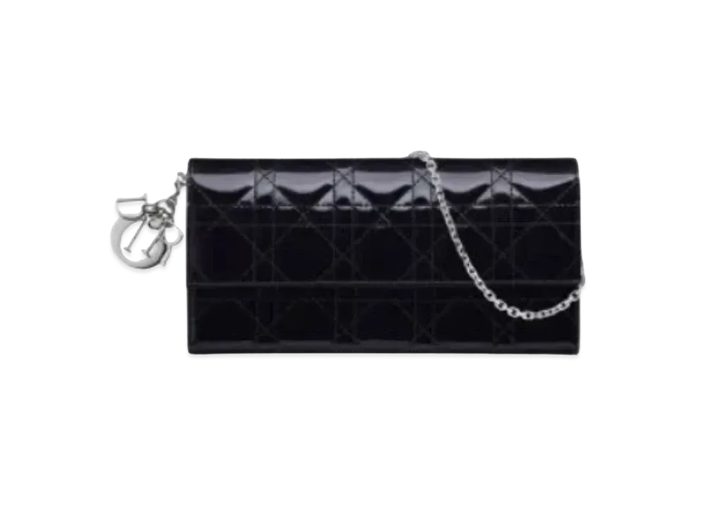 Dior Curfskin Wallet "Black"