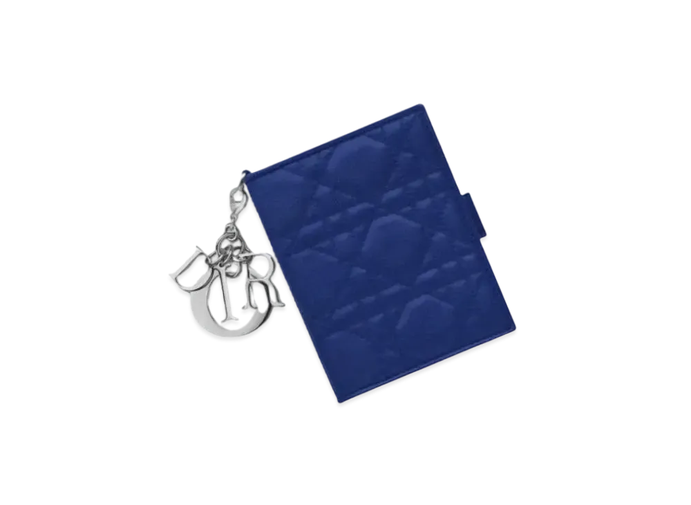 Dior Lambskin Eden Wallet "Blue"