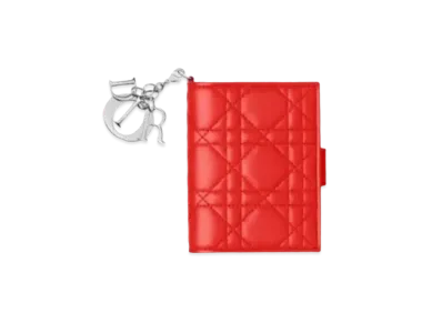 Dior Lambskin Eden Wallet "Red"