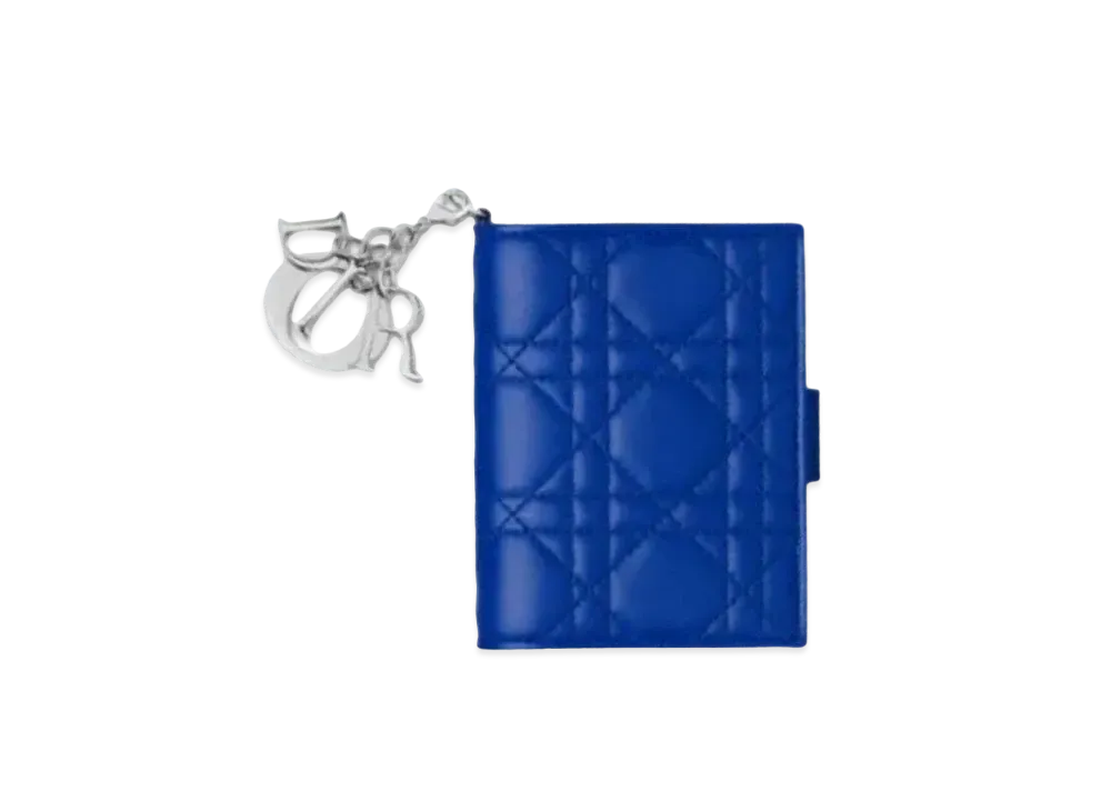 Dior Lambskin Eden Wallet "Blue"