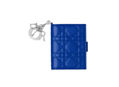 Dior Lambskin Eden Wallet "Blue"