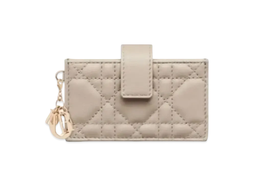Dior Card Holder "Sand"