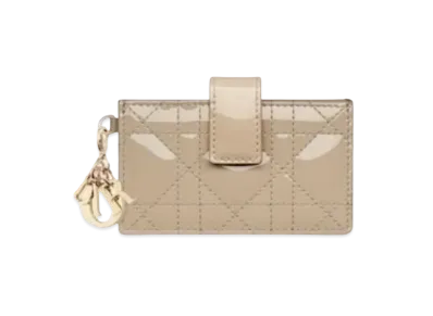 Dior 5-Layer Card Holder "Sand"