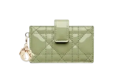 Dior 5-Layer Card Holder "Light Green"