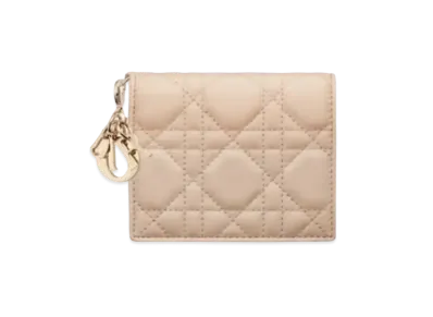 Dior Mini Wallet "Beige"