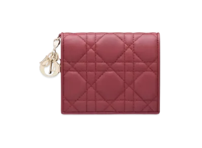 Dior Sheepskin Wallet "Pink"