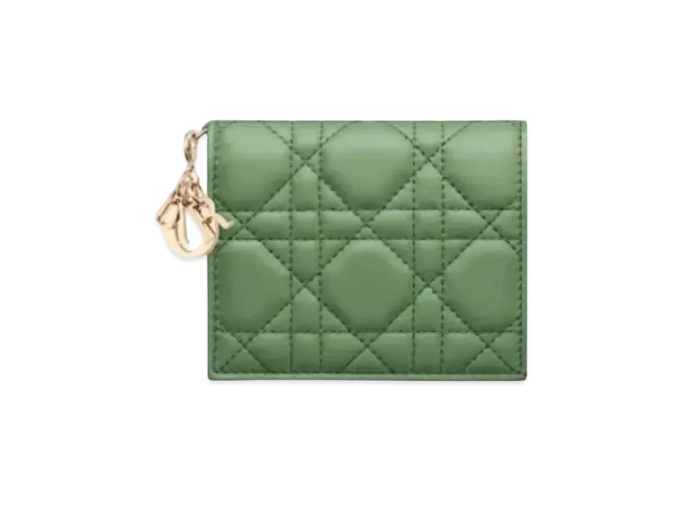 Dior Ladies Wallet "Jade Green"