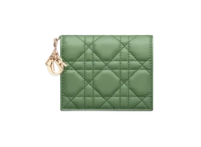 Dior Ladies Wallet "Jade Green"