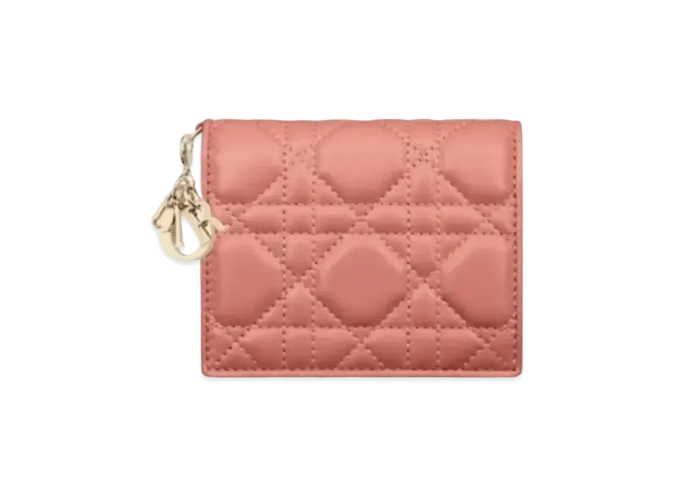 Dior Mini Wallet "Pastel Pink"
