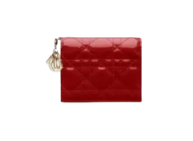 Dior Curfskin Wallet "Red"