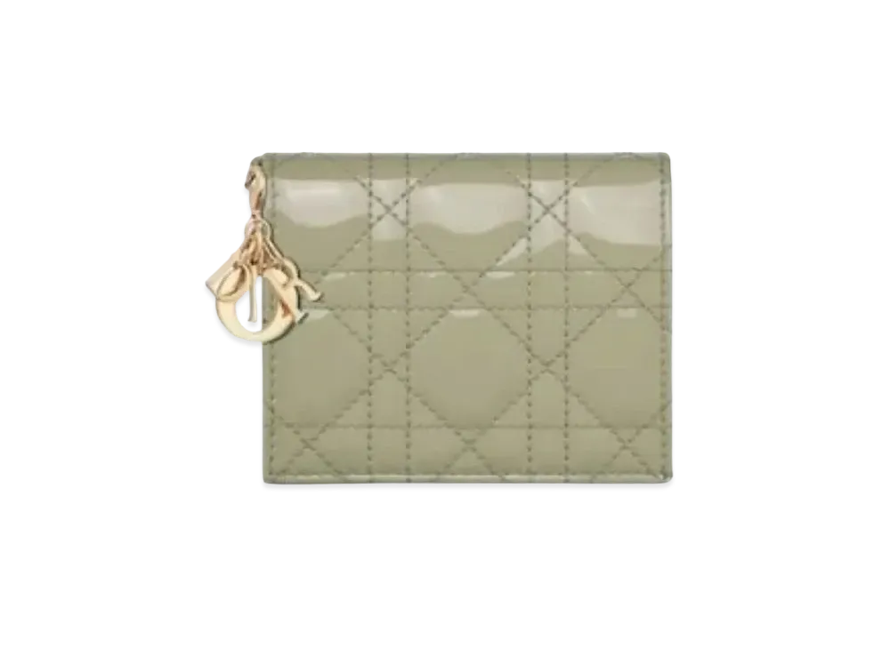 Dior Ladies Wallet "Sage Green"