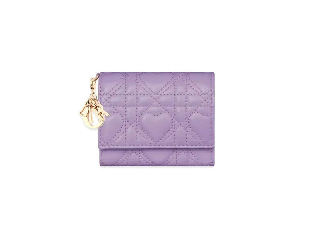 ディオール レディ ディオール ロータス ウォレット カナージュ