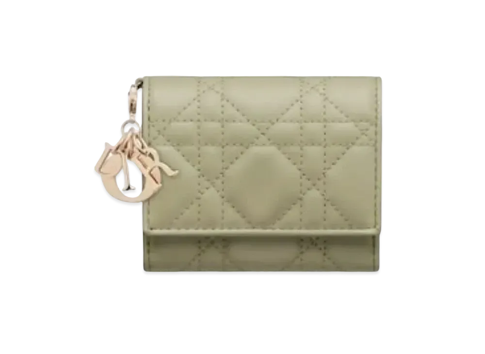 Dior Rotation Wallet "Sage Green"