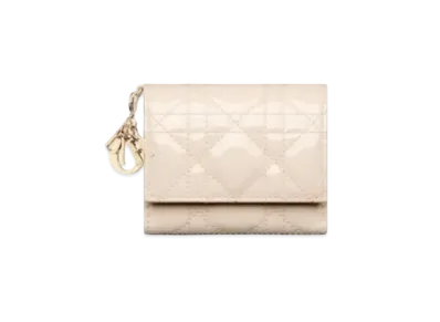 Dior Lotus Wallet "Off White"