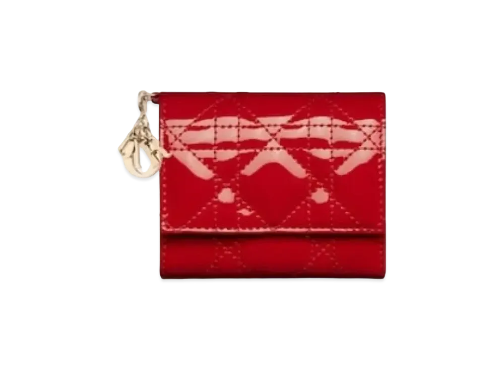Dior Rotation Wallet "Scarlet"
