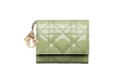 Dior Lotus Wallet "Green"