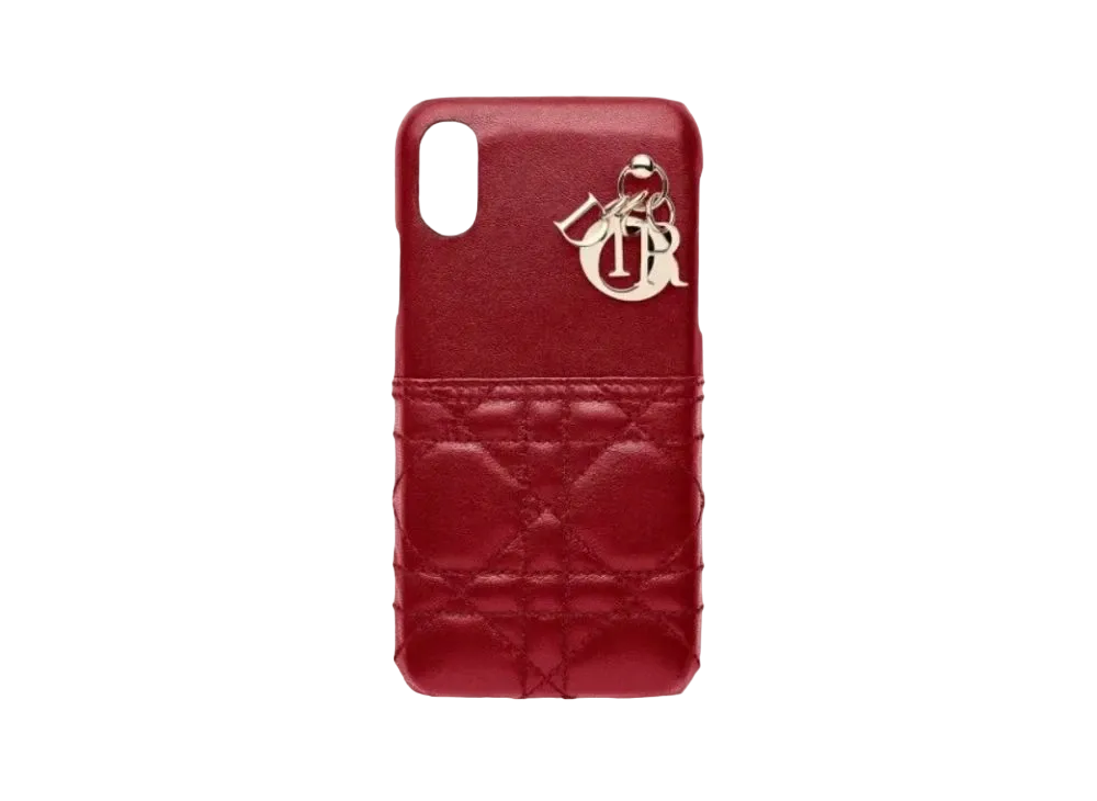Dior iPhone X/XS Mobile Case "Scarlet"