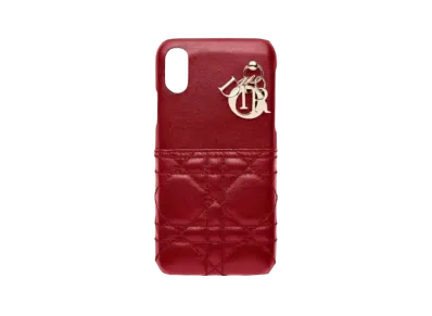 Dior iPhone X/XS Mobile Case "Scarlet"