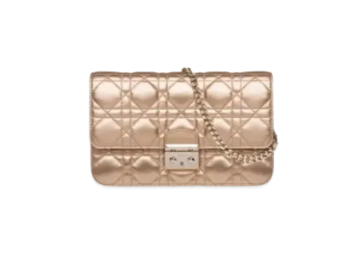 Dior Lambskin Promenade Large Wallet "Gold"