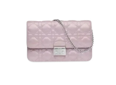 Dior Curfskin Promenade Wallet "Pink"