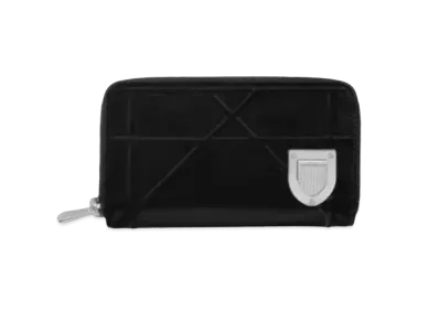 Dior Lambskin Medium Voyage Wallet "Black"