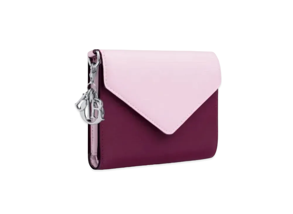 Dior Diorissimo Wallet "Plum/Rose"