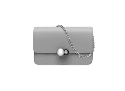 Dior Curfskin Promenade Wallet "Gray"