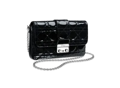 Dior Chain Wallet "Black"