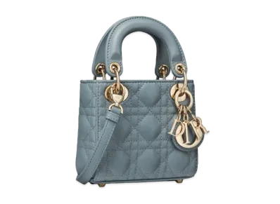 Dior Micro Lady Dior Bag "Blue"