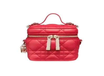 Dior Micro Lady Dior Vanity Case "Pink"