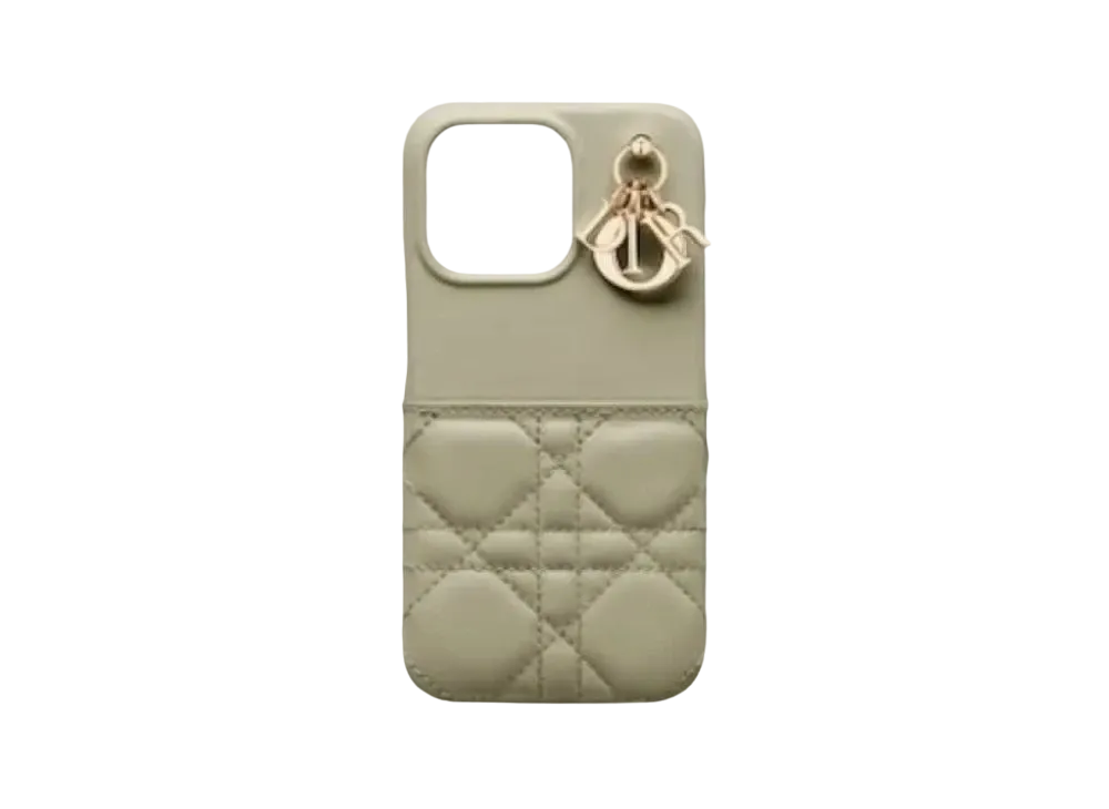 Dior Ladies Mobile Phone Case "Sage Green"