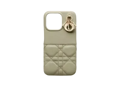 Dior Ladies Mobile Phone Case "Sage Green"