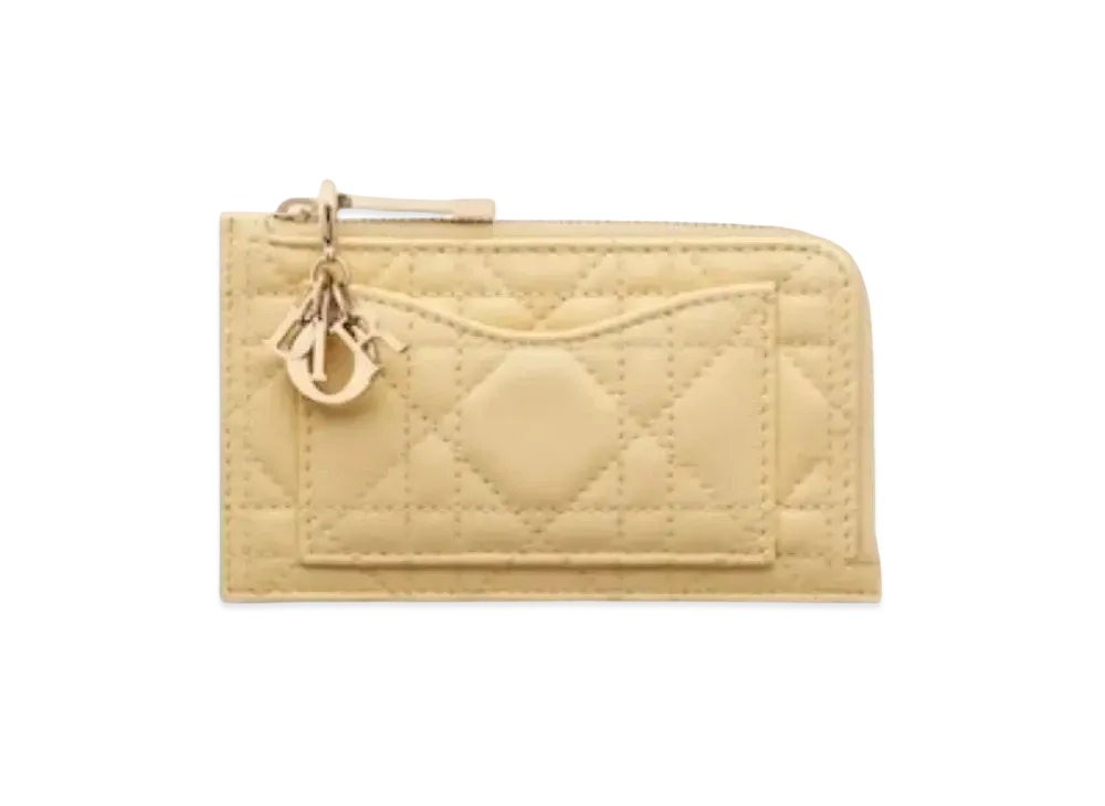 Dior Card Holder "Yellow"
