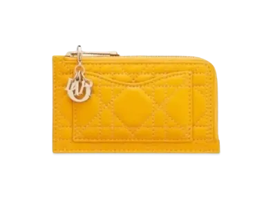 Dior Card Holder "Yellow"
