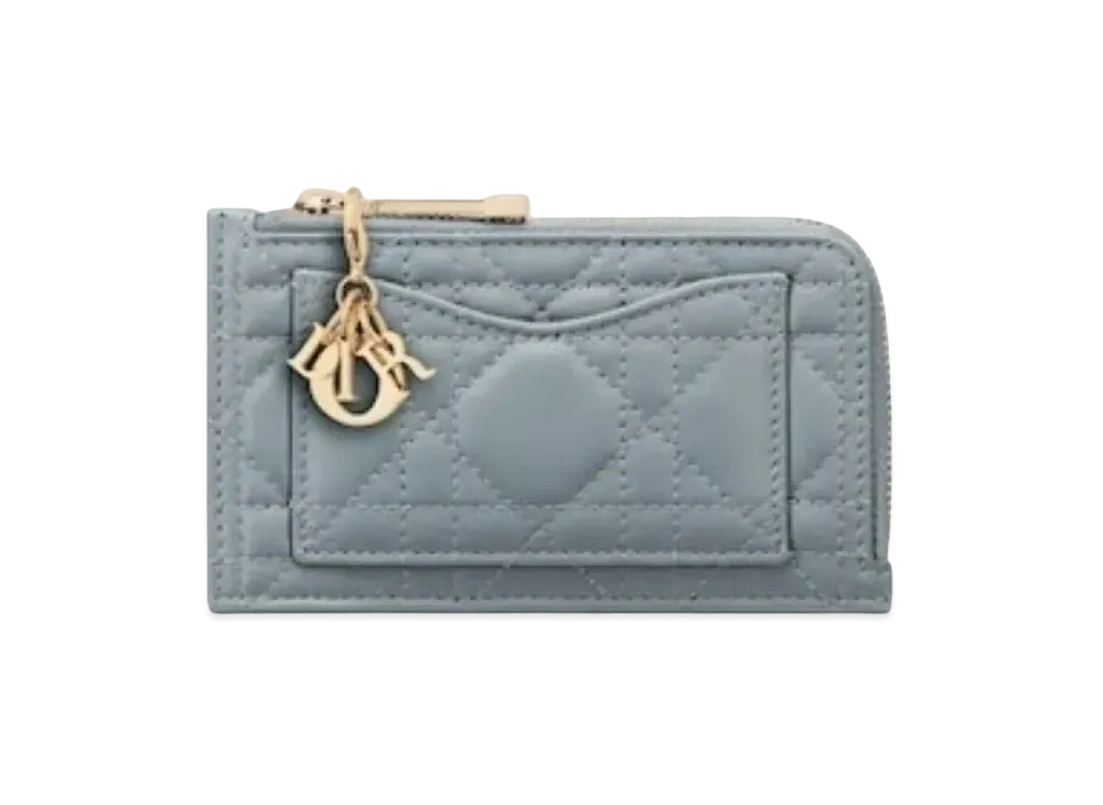 Dior Card Holder "Cloud Blue"
