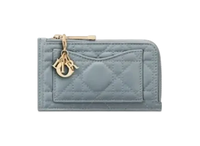 Dior Card Holder "Cloud Blue"