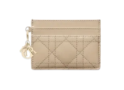 Dior Card Holder "Sand"