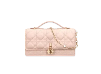 Dior My Dior Mini Bag Cannage Lambskin "Powder Pink"