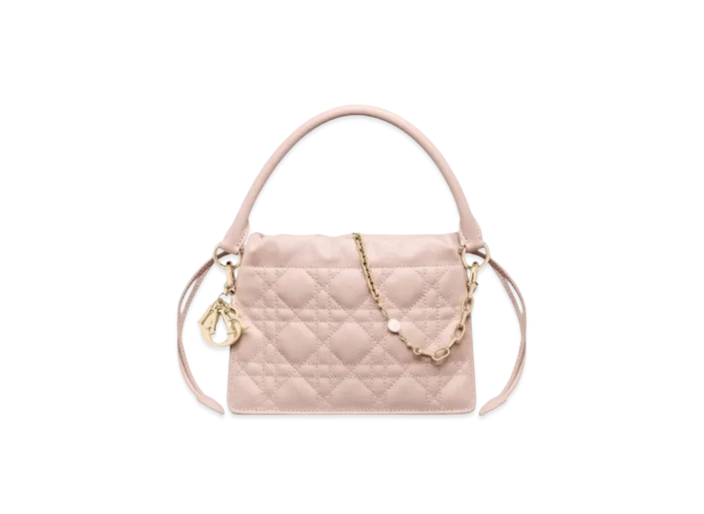 Dior Lady Dior Milly Mini Bag Cannage Lambskin "Powder Pink"