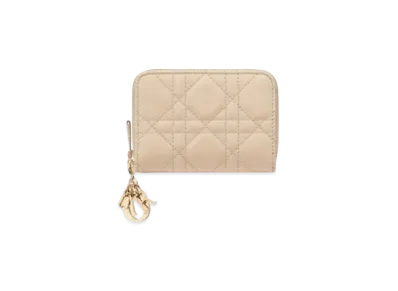 Dior Voyage Coin Case "Sand"