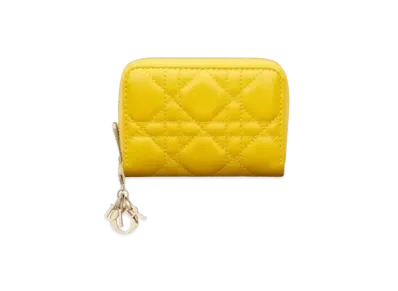 Dior Voyage Coin Case "Yellow"