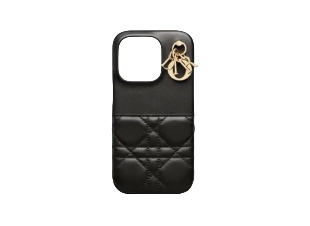Dior iPhone 14 Pro Phone Case "Black"